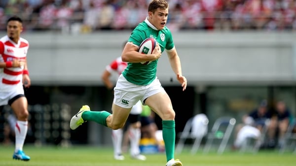 Garry Ringrose hasn't played for Ireland since last June