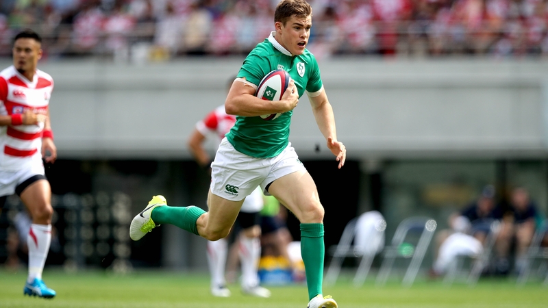 Garry Ringrose is back in the reckoning for Ireland