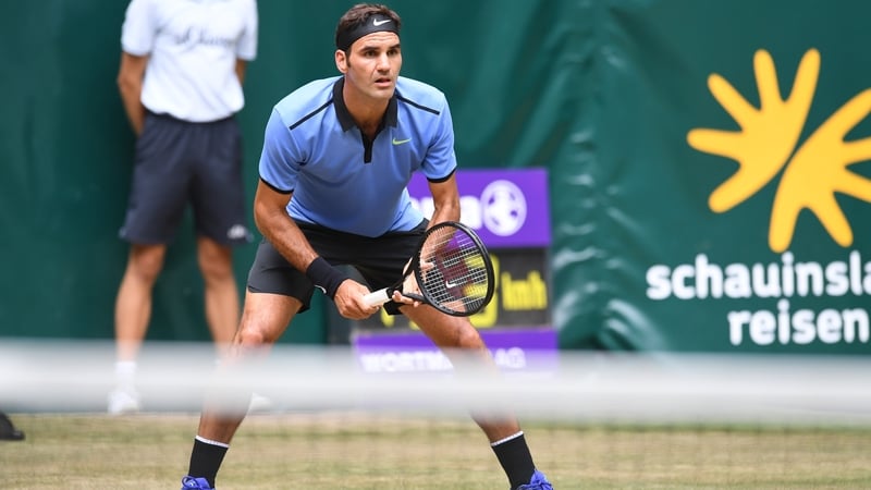 Federer has not lost a set in Halle