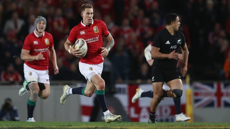 Liam Williams in action for the Lions last summer