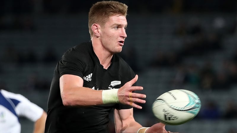 Jordie Barrett starts for the Wellington Hurricanes against the Lions