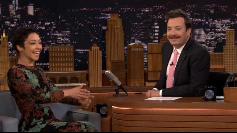 Ruth Negga: "I can't stop staring at your moustache. I love it! You look like a Irish politican from the 80s."