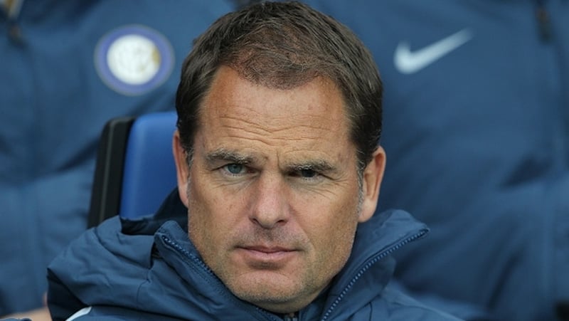 Frank de Boer lasted just four games with Crystal Palace