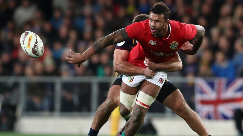 Lawes in action against the Highlanders