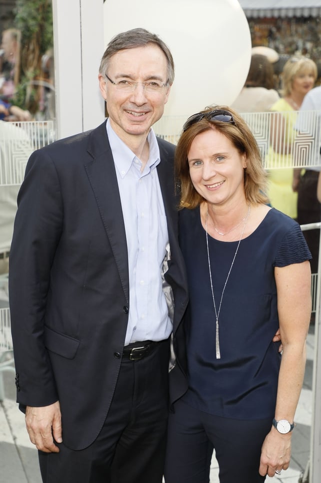 Barry and Aileen Dempsey at Optimise Design's 10th Birthday celebrations.