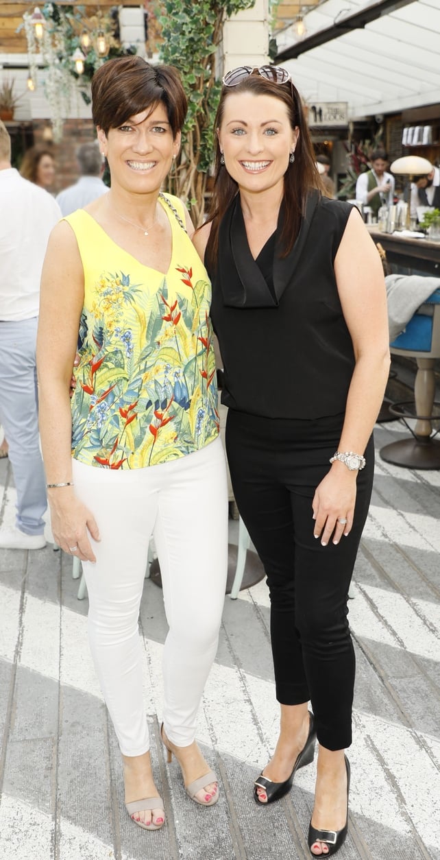 Susan Walsh and Helena Hayes at the Optimise Design 10th Birthday Party.