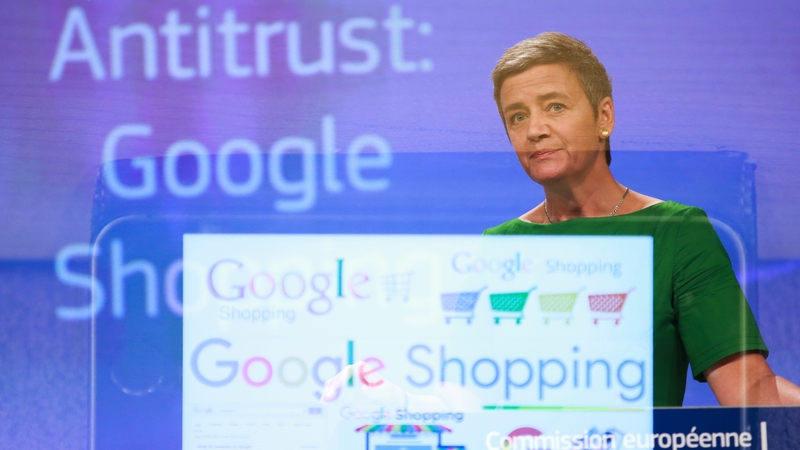 EU Commission vice president Margrethe Vestager