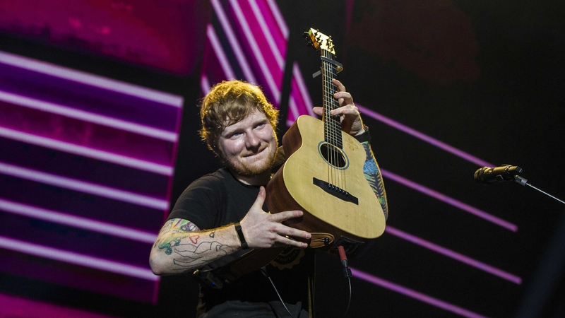 Ed: He's just a boy, standing in front of a global audience of millions of fans . . .