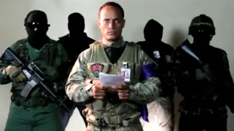 The police officer accused of stealing the helicopter posted a video on social media