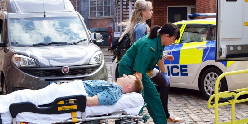 Chesney finds himself injured in the midst of an altercation