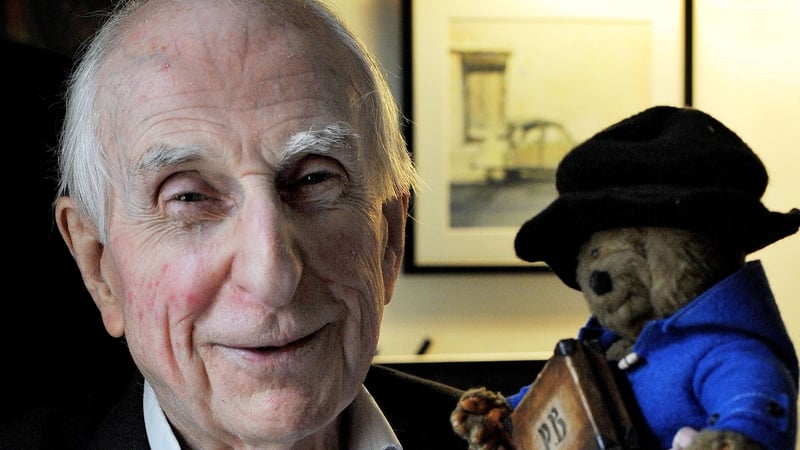 Two of the greats - Michael Bond and Paddington