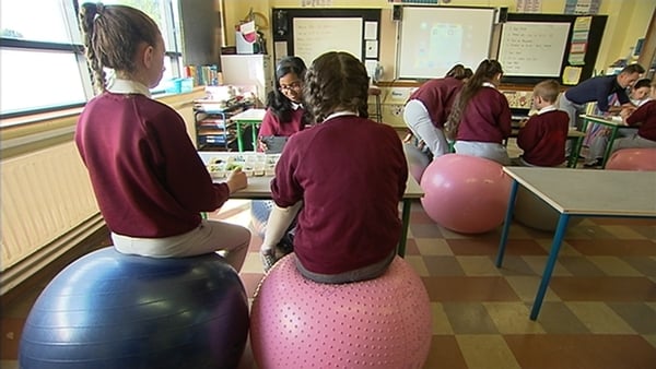 Swapping chairs for balls - one school's new approach to exercise