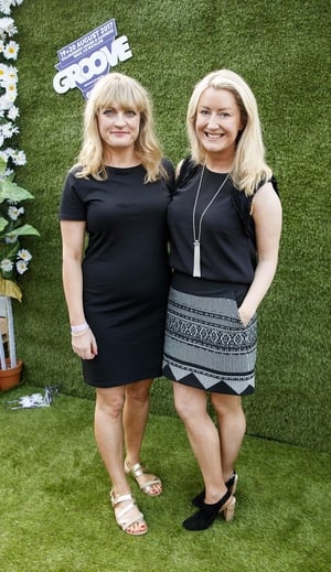 Sarah Liddy and Andrea Hayes