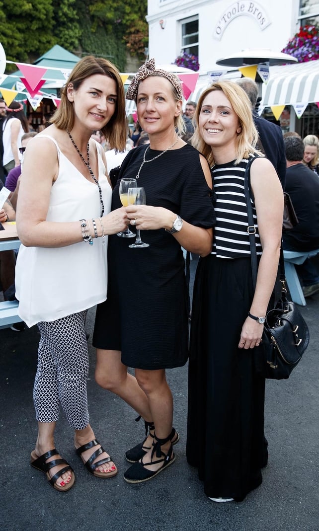 Sharon Bolger, Erica Hofman and Orla O'Sullivan