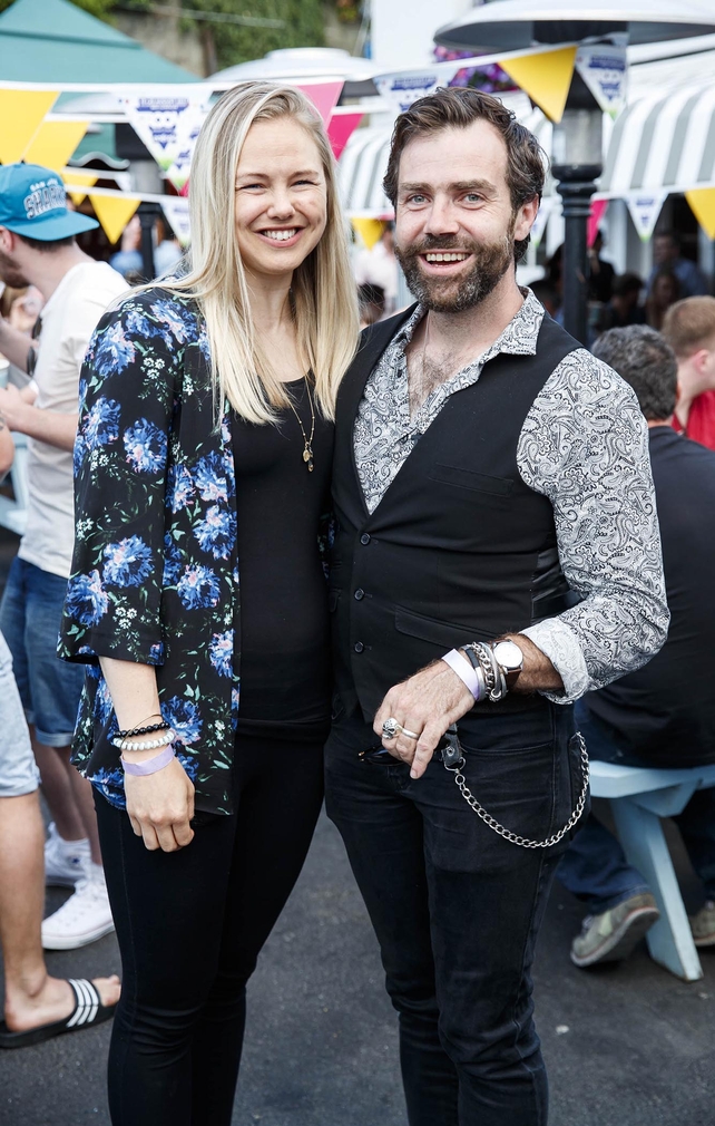 Gail Norman and Patrick Ryan