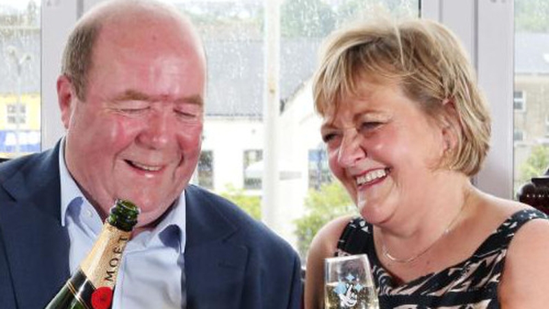 Colin Bell said he and his wife plan to spend much of the money changing the lives of their children (Pic: @TNLUK)