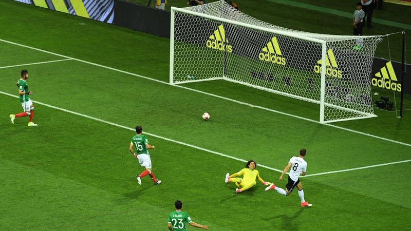 Leon Goretzka scores for Germany