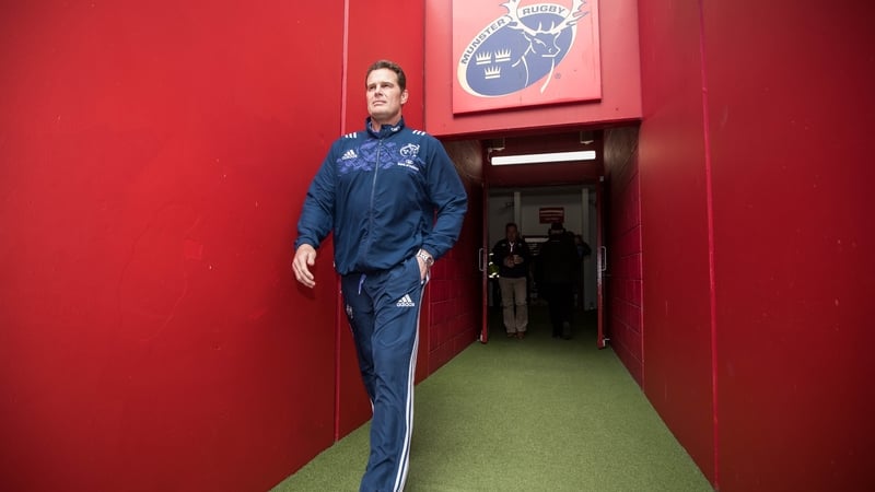 Rassie Erasmus is walking away from his Munster role