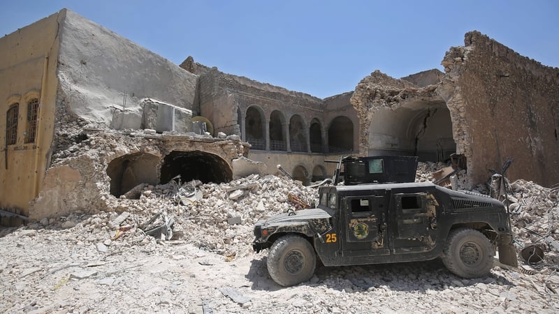 Much of Mosul has been destroyed in intensive fighting