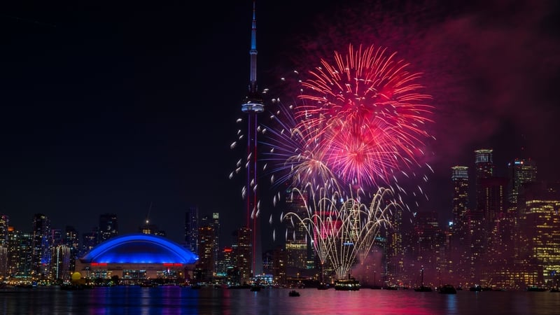 Canada Day celebrations in Toronto