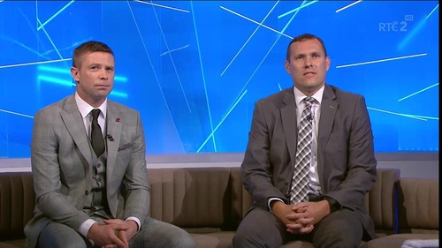 Tomás Ó Sé and Ciaran Whelan