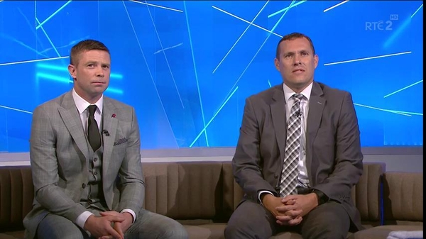Tomás Ó Sé and Ciaran Whelan