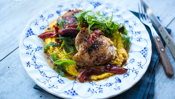 Donal Skehan's Flattened Spiced Chicken Thighs