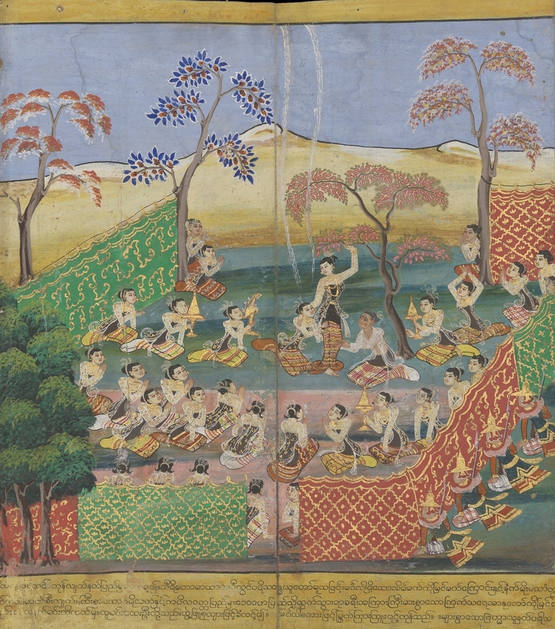 Life of the Buddha

Burma, 19th century