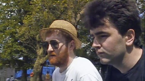 The Groove: Band Manager Bob O'Connell and Drummer Brendan Wallace (1987)
