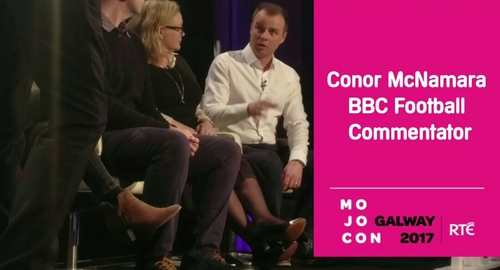 BBC Football's Conor McNamara at MoJoCon 2017