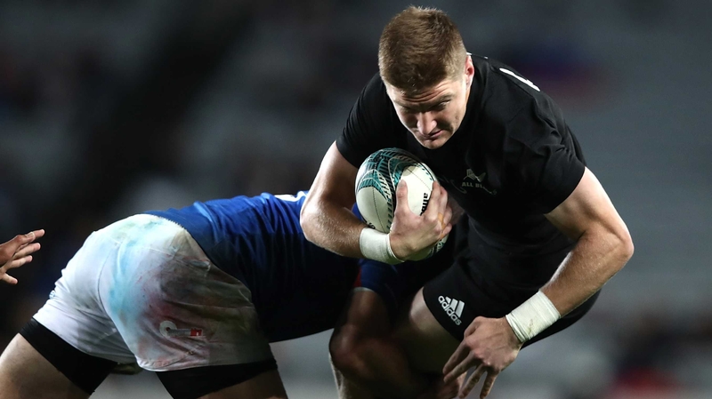 Jordie Barrett will make his first Test start for New Zealand this weekend