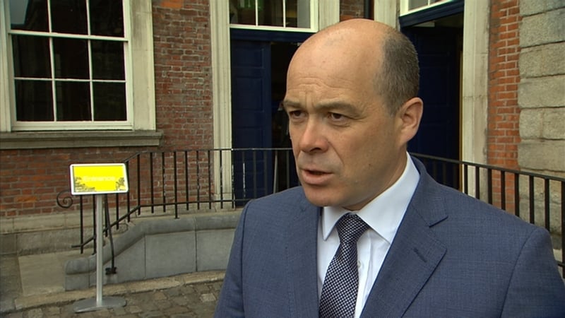Minister Denis Naughten addressed a conference on climate change in Germany yesterday