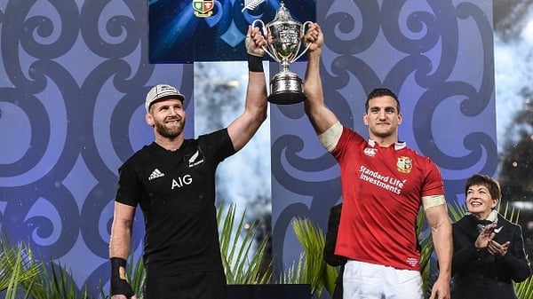 Kieran Read and Sam Warburton share the spoils