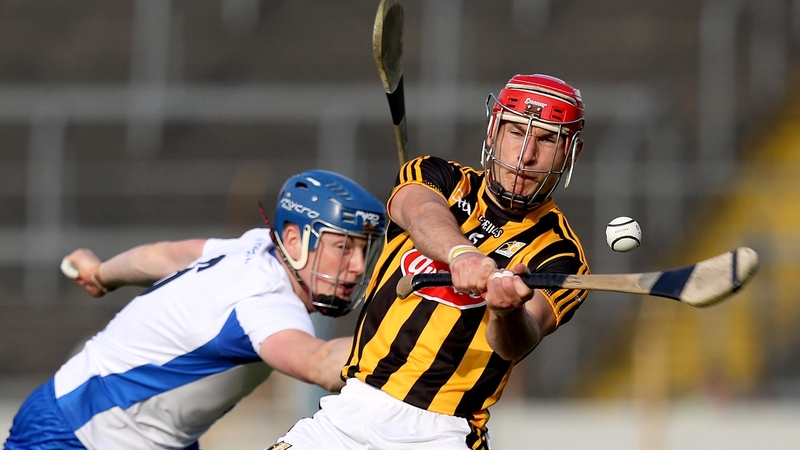 Waterford's Austin Gleeson with Cillian Buckley of Kilkenny