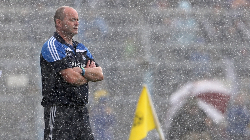 Anthony Daly on the sideline during his last game as Dublin manager in 2014