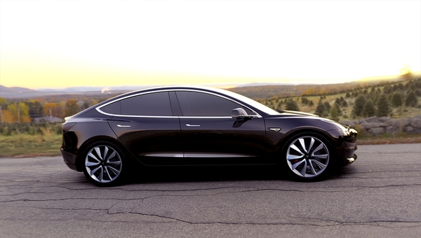 Your new Tesla has arrived