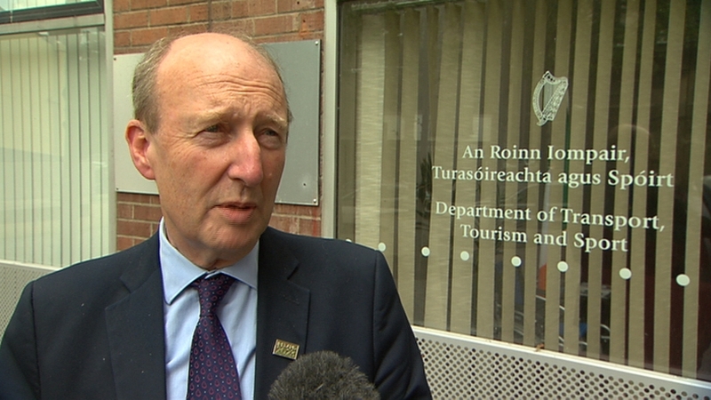 Shane Ross said that the new transport forum will not address industrial relations