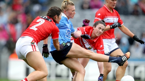 Dublin's Carla Rowe had a score wrongly waved wide at last year's All-Ireland final