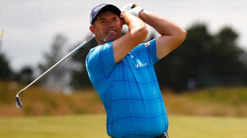 Padraig Harrington: 'It was nice to go out and play solid.'