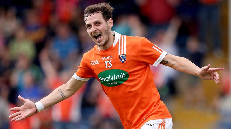 Jamie Clarke celebrates his goal