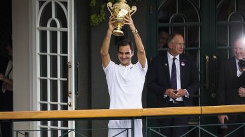 Roger Federer converted five of 10 break point opportunities against Marin Cilic