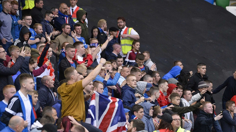 Linfield supporters will trabel to Glasgow on Wednesday night