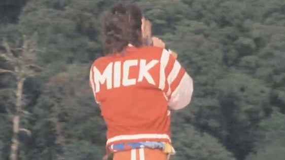 Mick Jagger at Slane Castle (1982)