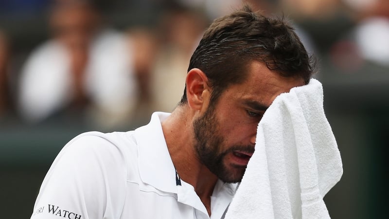 Marin Čilić took on Roger Federer in the 2017 Wimbledon men's singles finals on Sunday