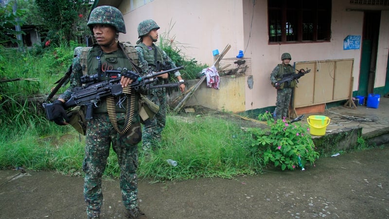 Rodrigo Duterte imposed military rule for 60 days in the Mindanao region on 23 May