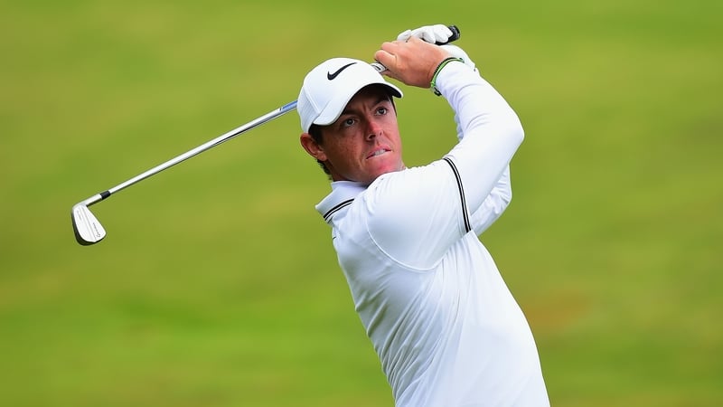 Rory McIlroy in action at last week's Scottish Open