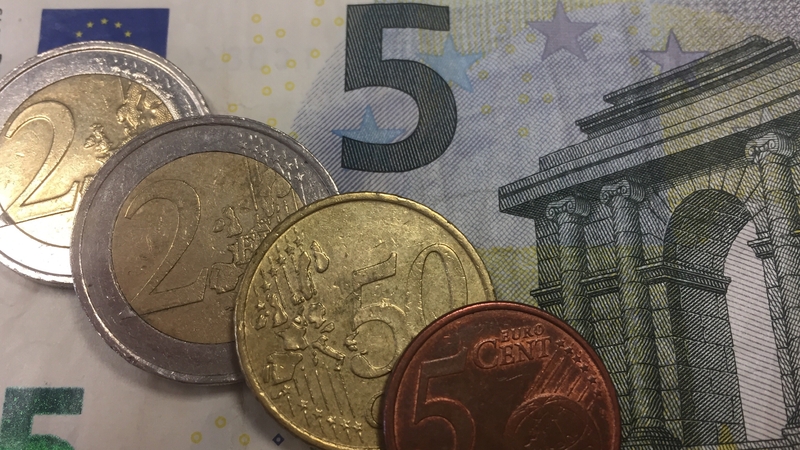 The minimum wage will rise from €9.80 to €10.10 tomorrow