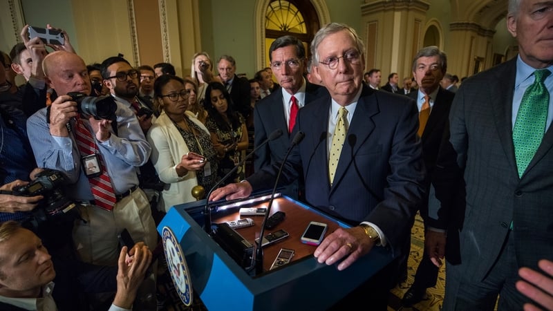 Mitch McConnell had planned a straight repeal after his repeal and replace plan fell apart, but that collapsed too