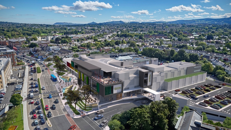 The centre will almost double in size between now and the end of 2018, with extension works currently under way