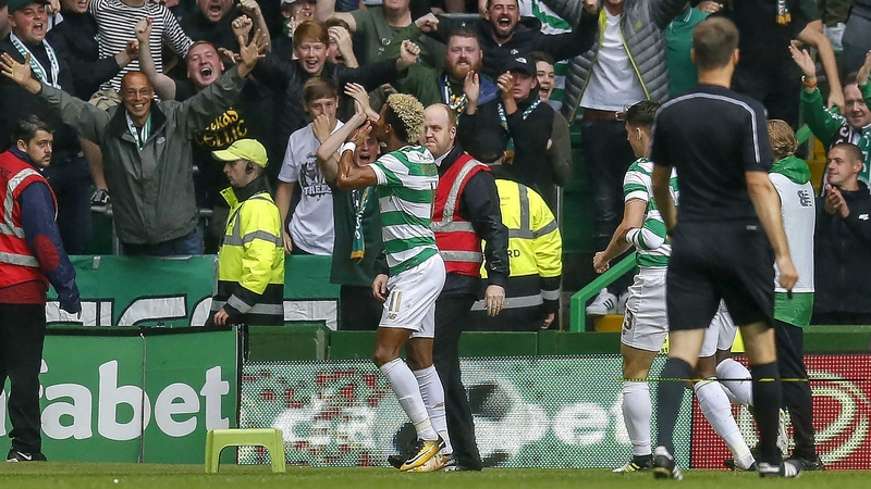 Scott Sinclair struck twice for the Hoops